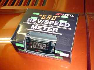 A'PEXi REV/SPEED METER